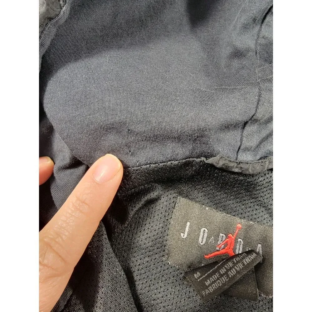 Jordan Nike Air Jumpman Classics Hooded Windbreaker Mesh Lined‎ Spell Out